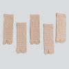 Women's Ultra-Thin Transparent Nylon Cotton Summer Skin Socks