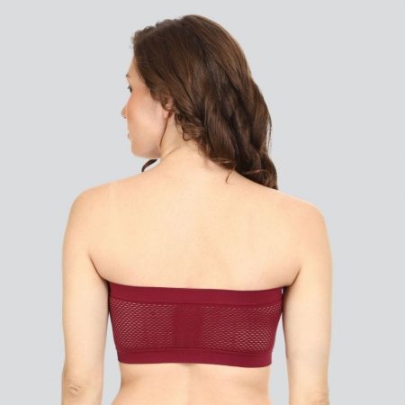 Women's Non Wired Non Padded Tube Bra