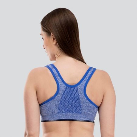 Women's Front Zipper Padded Sports bra