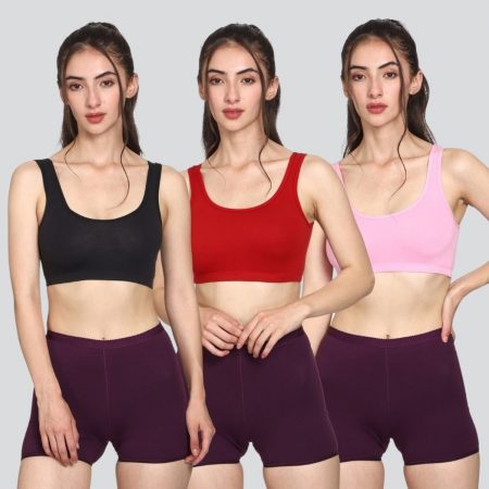 Women's Non Padded Non Wired Air Sports Bra